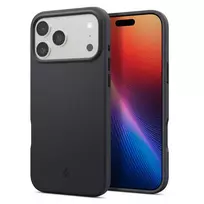 Spigen Silicone Fit MagSafe Case for iPhone 17 Pro - Black