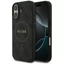 GUESS 4G Ring Classic Logo MagSafe case for iPhone 17 - black