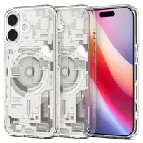 Spigen Ultra Hybrid phone case with MagSafe support for the Apple iPhone 17 titanium