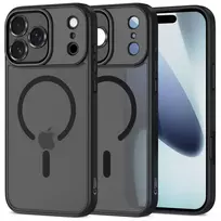 Tech-Protect MAGCAM phone case with MagSafe support for Apple iPhone 17 Pro Max, matte black