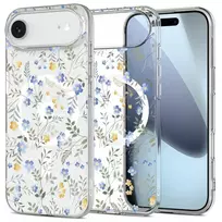 Tech-Protect FLEXAIR MAGSAFE IPHONE 17 AIR SPRING FLOWERS phone case with MagSafe support for Apple iPhone 17, transparent