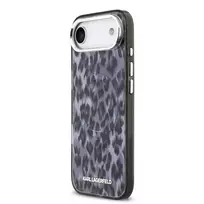 Karl Lagerfeld MagSafe compatible back case for Apple iPhone in Air Gray
