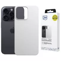 3MK Hardy MagSilicone Case for Apple iPhone 15 Pro Max in Silver