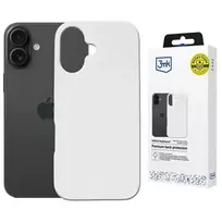 3MK Hardy MagSilicone Case for Apple iPhone 16 Plus in White