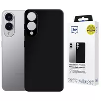 3MK Hardy MagSilicone Case for Samsung Galaxy S25 Edge, Black