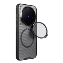 Nillkin CamShield Magnetic Prop Case for Vivo X300, Transparent Black