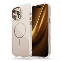 TFO Clear Thin Mag Case for iPhone 16 Pro Max 6.9" Gold