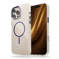 TFO Clear Thin Mag case for iPhone 16 Pro 6.3" blue