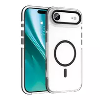 Etteri Icy Mag phone case with MagSafe support for iPhone 17 Air, black
