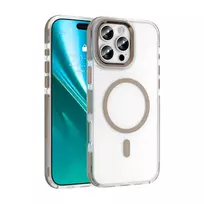 Etteri Icy Mag phone case with MagSafe support for iPhone 16 Pro, gold