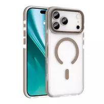 Etteri Icy Mag phone case with MagSafe support for iPhone 17 Pro Max, gold