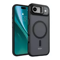 Etteri Morning Fog phone case with MagSafe support for iPhone 17 Air, black