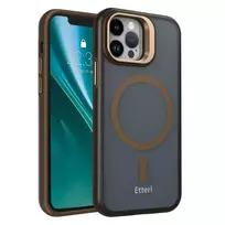 Etteri Morning Fog phone case with MagSafe support for iPhone 12 | iPhone 12 Pro brown