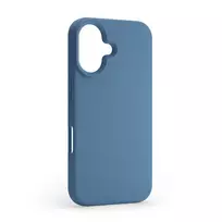 Etteri Silicone phone case with MagSafe support for iPhone 16 Plus, blue