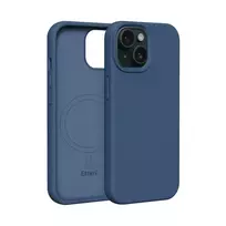 Etteri Silicone phone case with MagSafe support for iPhone 13, blue
