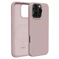 Etteri Pink silicone MagSafe compatible case for iPhone 16 Pro