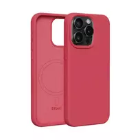 Etteri Silicone phone case with MagSafe support for iPhone 12 | iPhone 12 Pro pink