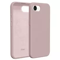 Etteri Silicone phone case with MagSafe support for iPhone 16e, pink