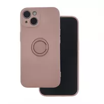 TFO Finger Grip phone case with stand for iPhone 15 Pro, pink