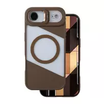 TFO Fusion Mag phone case with MagSafe support for iPhone 17 Air, brown