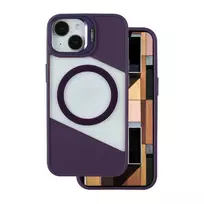 TFO Fusion Mag phone case with MagSafe support for iPhone 14, purple