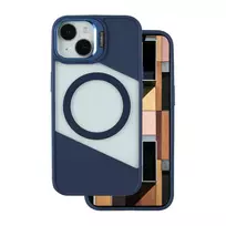 TFO Fusion Mag phone case with MagSafe support for iPhone 14, blue