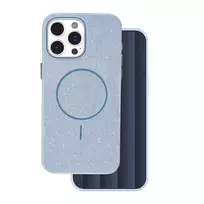 TFO Glitter Thin phone case with MagSafe support for iPhone 15 Pro, blue