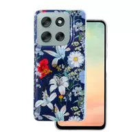 TFO Glow Glam case for Motorola Moto G86 in blue