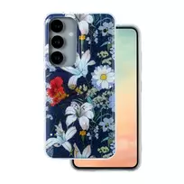 TFO Glow Glam case for Samsung Galaxy S25 in blue