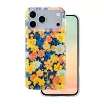 TFO Glow Glam phone case for iPhone 17 Pro Max, orange