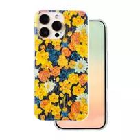 TFO Glow Glam phone case for iPhone 16 Pro Max, orange