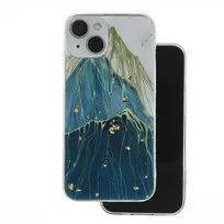 TFO Gold Glam case for Samsung Galaxy A34 5G mountain