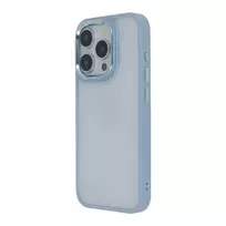 Tecto Shield Elegant Matt Satin Case for Samsung Galaxy S23, blue