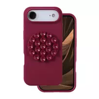 TFO Dark red silicone stick phone case for iPhone 17 Air
