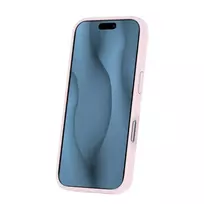 TFO Silicone Thin Mag phone case with MagSafe support for iPhone 16, pink