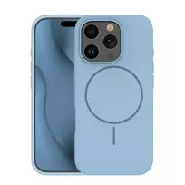 TFO Silicone Thin Mag Case for iPhone 15 Pro 6.1" Light Blue