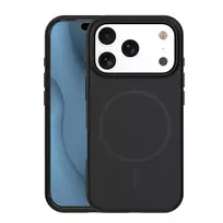 TFO Silicone Thin phone case with MagSafe support for iPhone 17 Pro Max, black