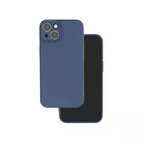 TFO Simple Color Mag phone case with MagSafe support for iPhone 14, navy
