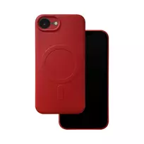 TFO Simple Color Mag phone case with MagSafe support for iPhone 16e, red