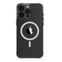 Comma Elemental Mag phone case with MagSafe support for iPhone 15 Plus, transparent