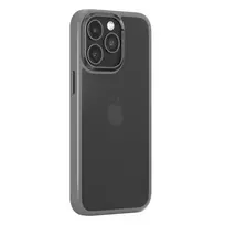 Comma Joy Elegant phone case for iPhone 15 Plus gray