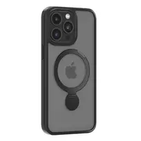 Comma Joy Shark phone case with MagSafe support for iPhone 15 Pro Max, black