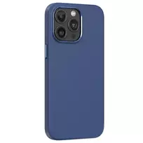 Comma Nature Mag phone case with MagSafe support for iPhone 15 Plus, blue