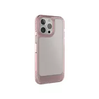 Ugly Rubber UMODEL phone case for iPhone 15 Pro Max, transparent pink
