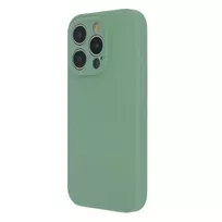 Tecto Shield Soft Touch Mag phone case with MagSafe support for iPhone 14 Pro, green