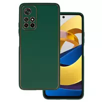 TEL PROTECT Luxury Case for Xiaomi Redmi Note 11 5G/Note 11S 5G/Poco M4 Pro 5G in Dark Green