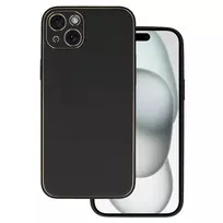 TEL PROTECT Luxury phone case for iPhone 15 Plus, black