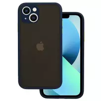 Vennus Color Button Bumper phone case for iPhone 11 Pro, navy