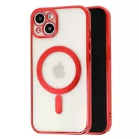 TEL PROTECT Luxury phone case with MagSafe support for iPhone 11 Pro, red