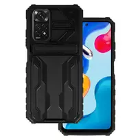 TEL PROTECT Combo Case for Xiaomi Redmi Note 11 Pro/Note 11 Pro 5G, Black